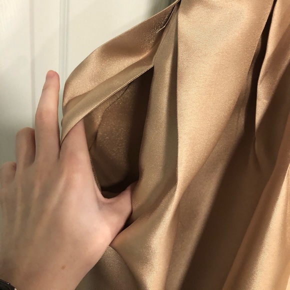 Gold black cocktail dress Size 1 - Picture 5 of 7